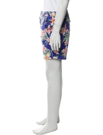 Onia Floral Print Swim Trunks