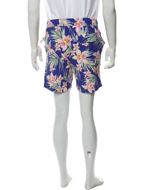 Onia Floral Print Swim Trunks