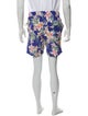 Onia Floral Print Swim Trunks