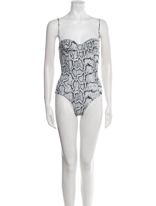 Onia Animal Print One-Piece