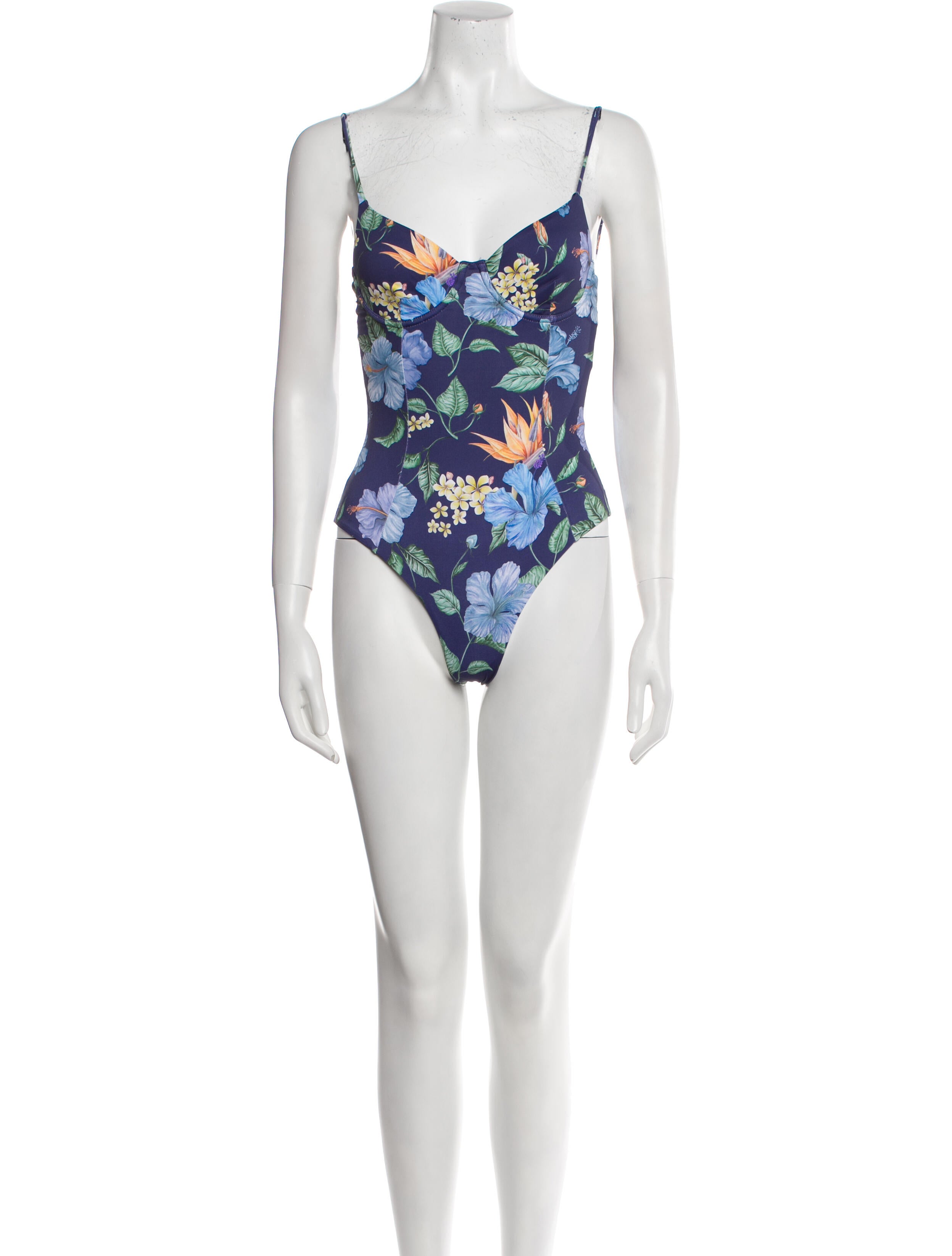 Onia Floral Print One-Piece