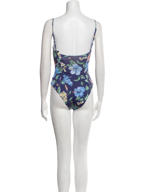 Onia Floral Print One-Piece