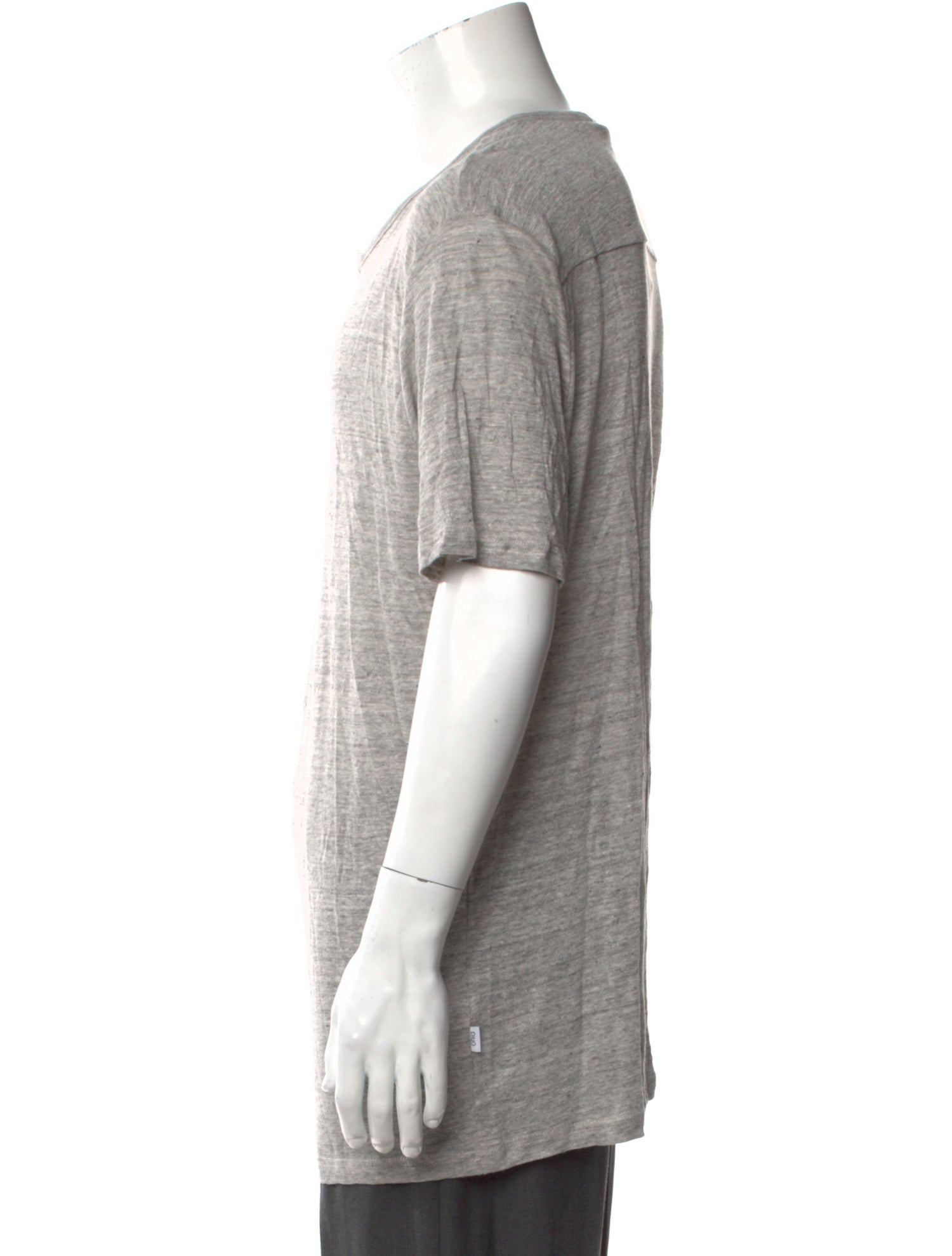 Onia Linen Crew Neck Henley w/ Tags