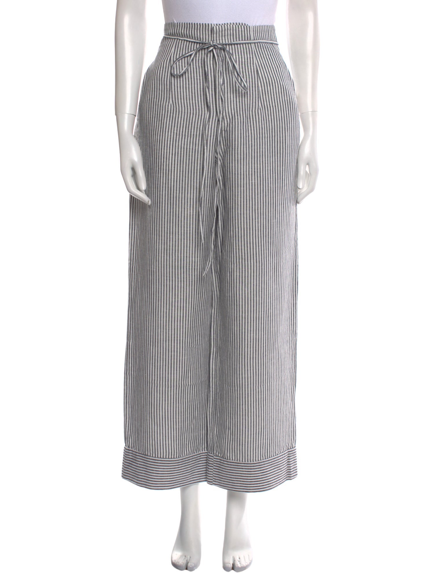 Onia Striped Wide Leg Pants w/ Tags