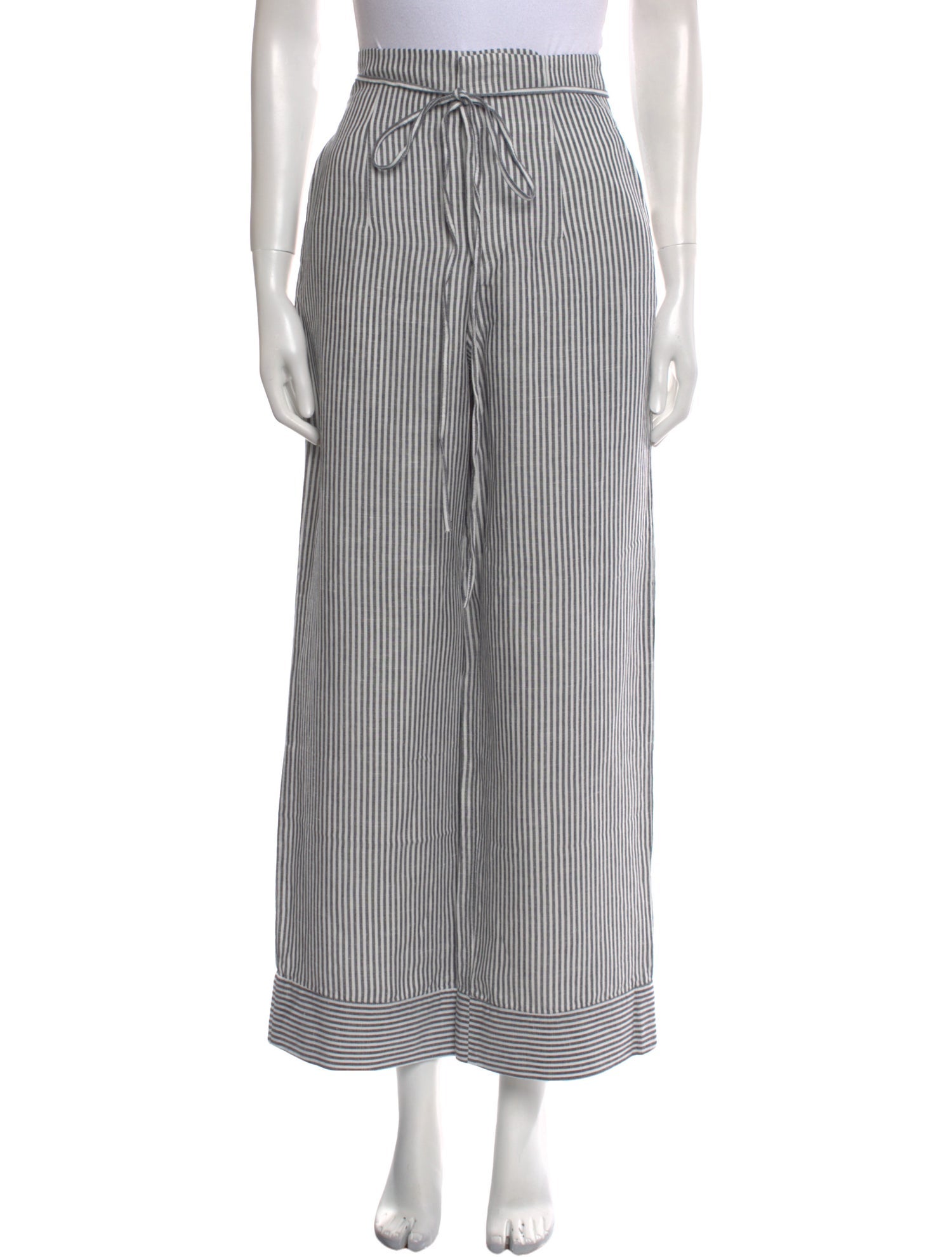 Onia Striped Wide Leg Pants w/ Tags