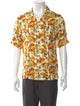 Onia Floral Print Short Sleeve Shirt