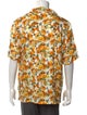 Onia Floral Print Short Sleeve Shirt