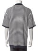 Onia Striped Collar Polo Sweater