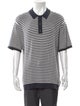 Onia Striped Collar Polo Sweater