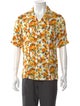 Onia Floral Print Short Sleeve Shirt
