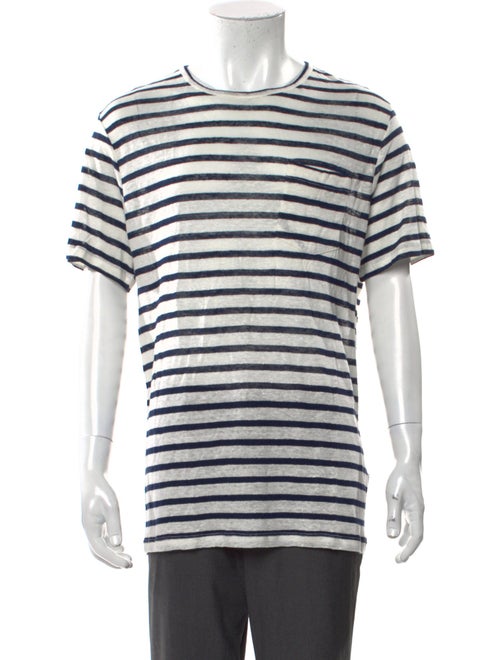Onia Linen Striped T-Shirt