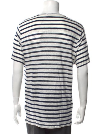 Onia Linen Striped T-Shirt