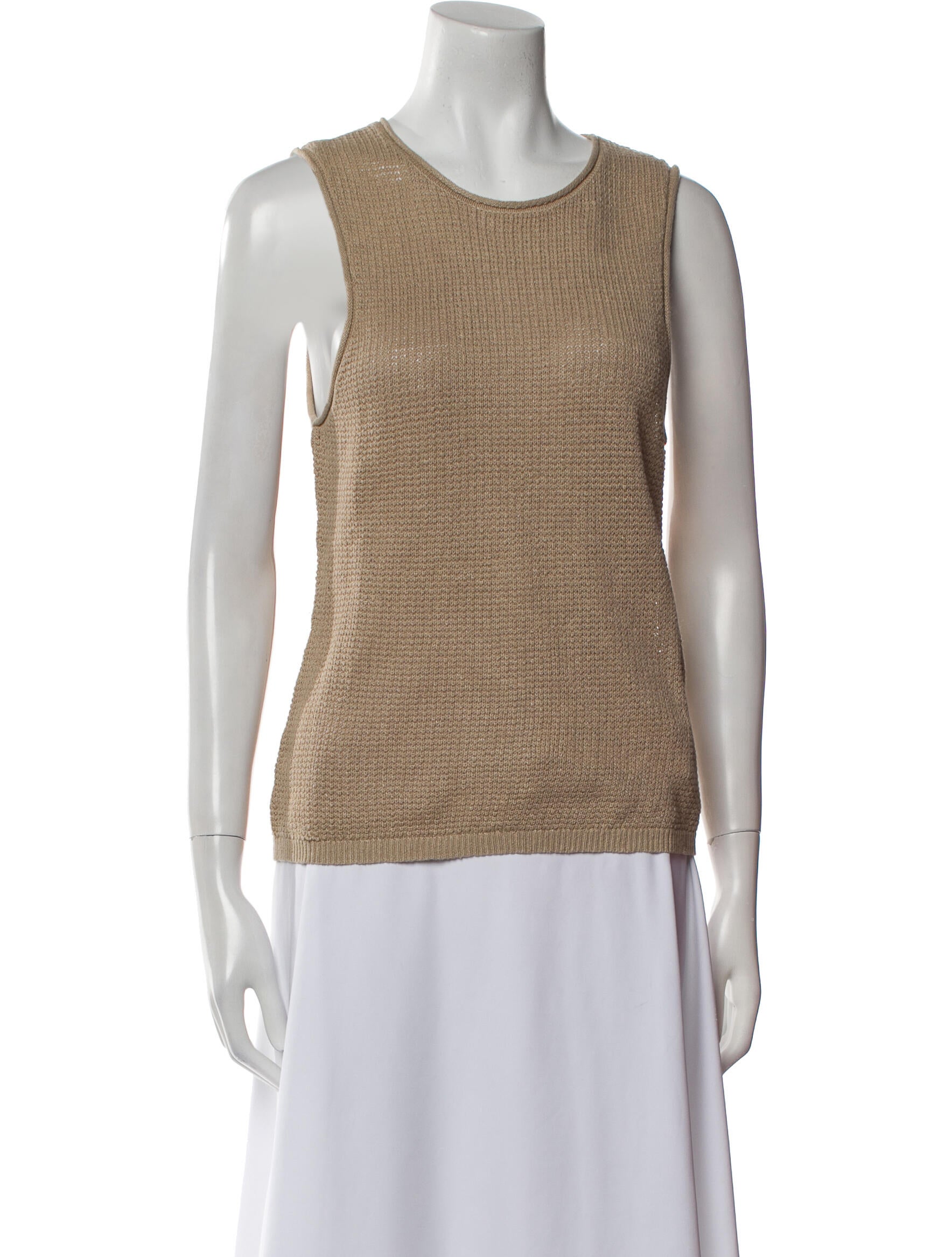 Onia Linen Scoop Neck Top w/ Tags