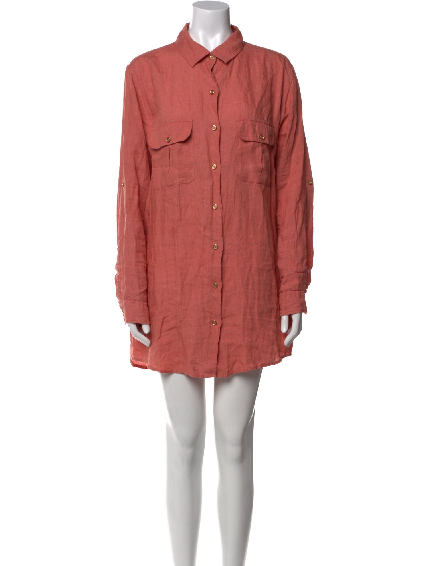 Onia Linen Mini Dress