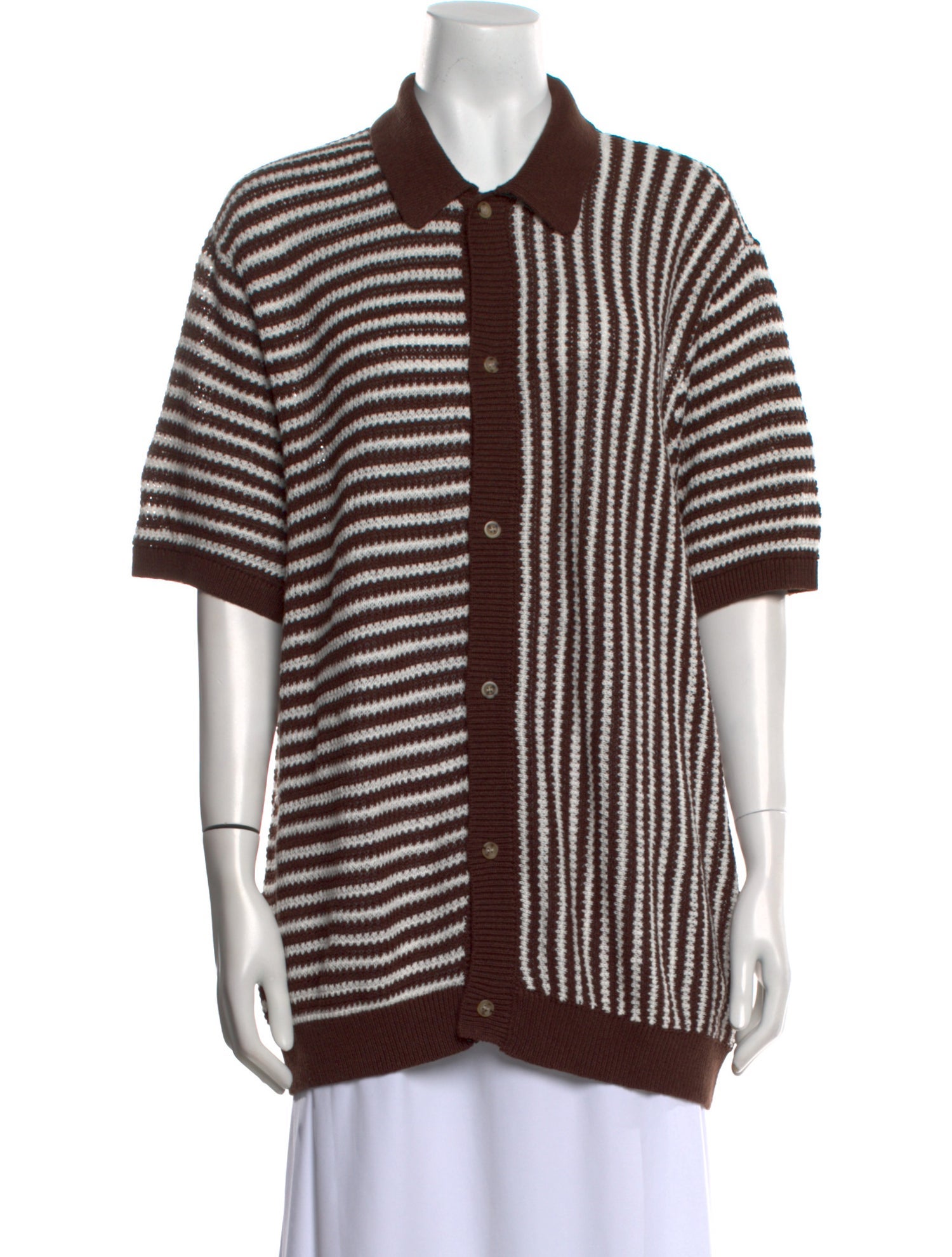 Onia Linen Striped Sweater