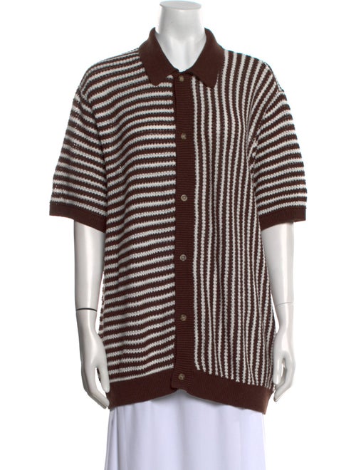 Onia Linen Striped Sweater