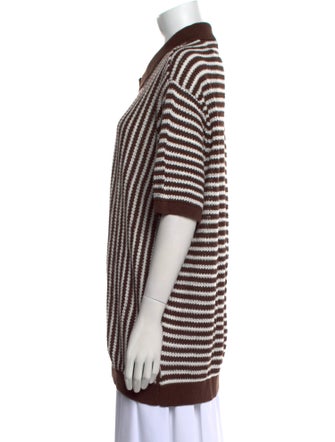 Onia Linen Striped Sweater
