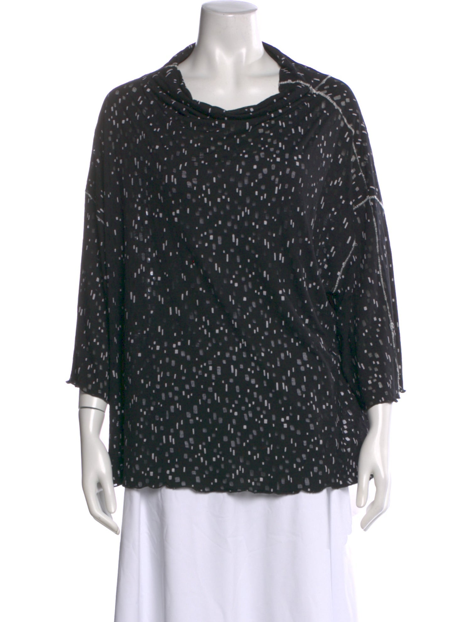 Ozai N Ku Silk Printed Top