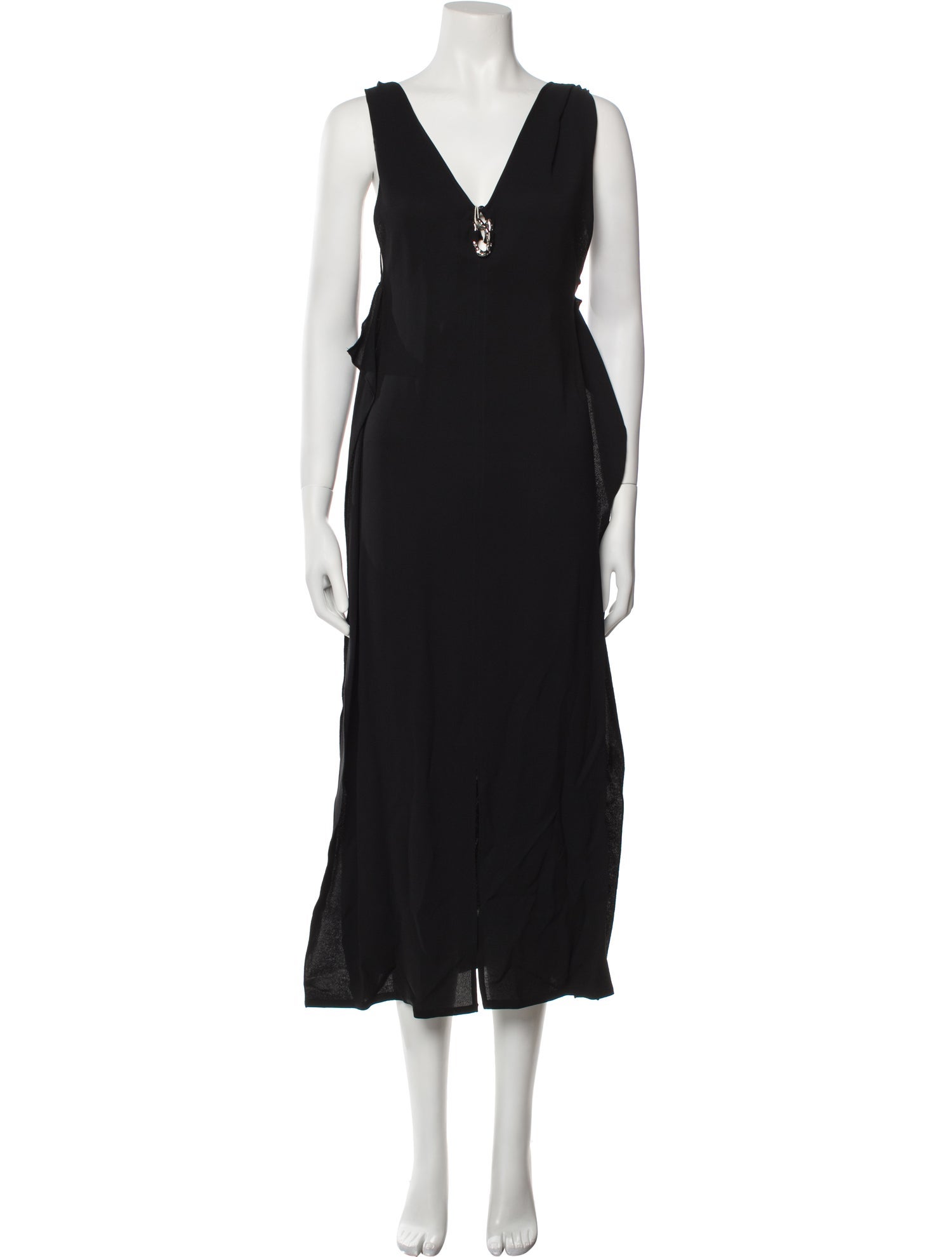 1017 Alyx 9SM V-Neck Midi Length Dress