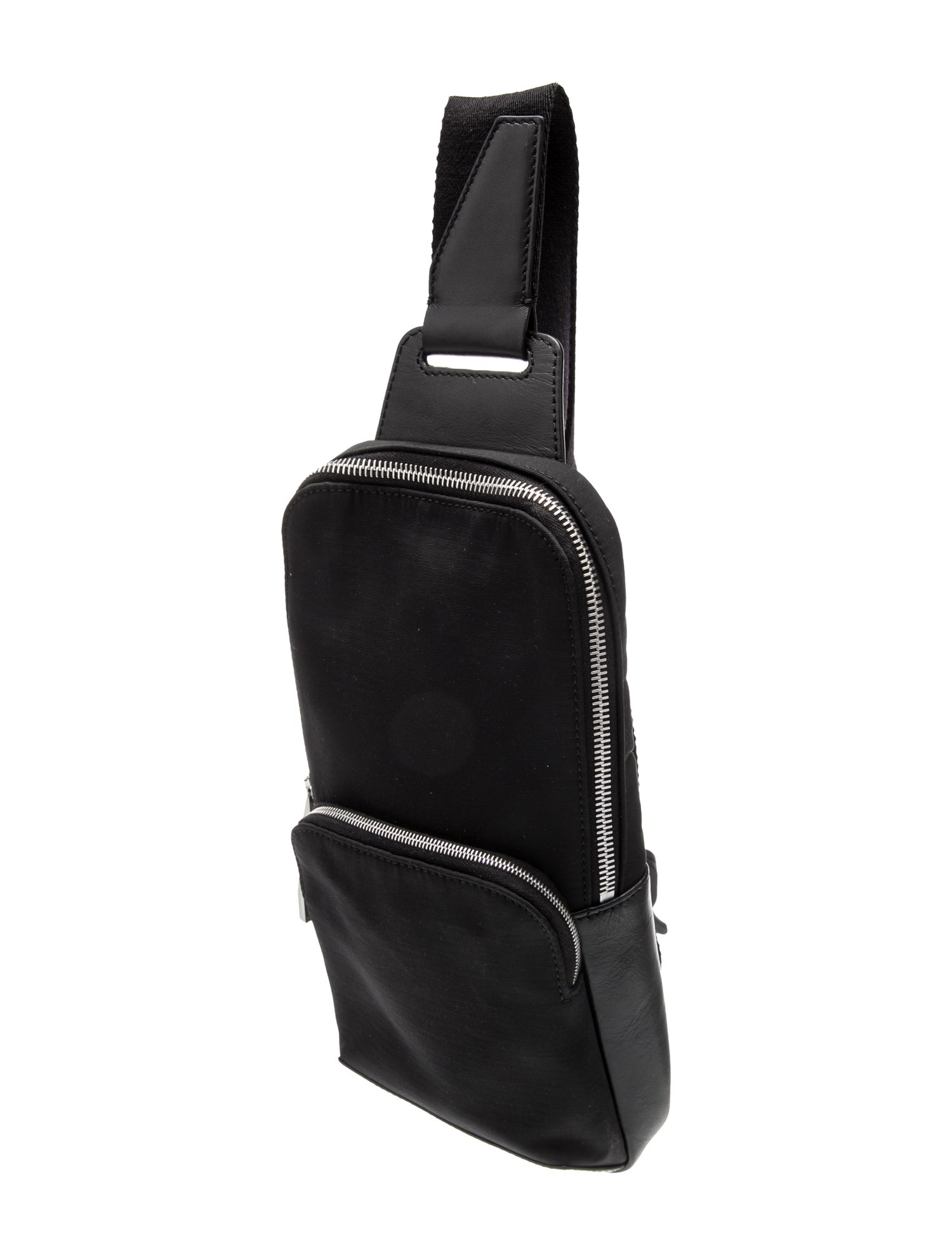 1017 Alyx 9SM Ponyhair Crossbody Bag - Black Messenger Bags, Bags