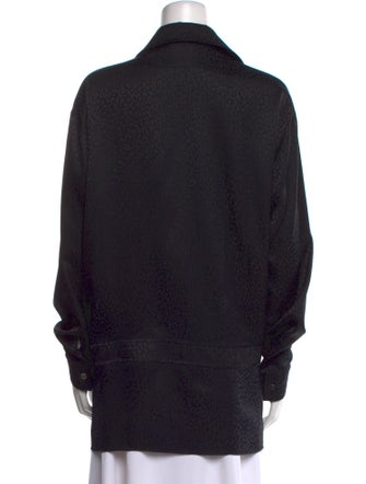 1017 Alyx 9SM Silk Long Sleeve Button-Up Top