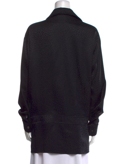 1017 Alyx 9SM Silk Long Sleeve Button-Up Top