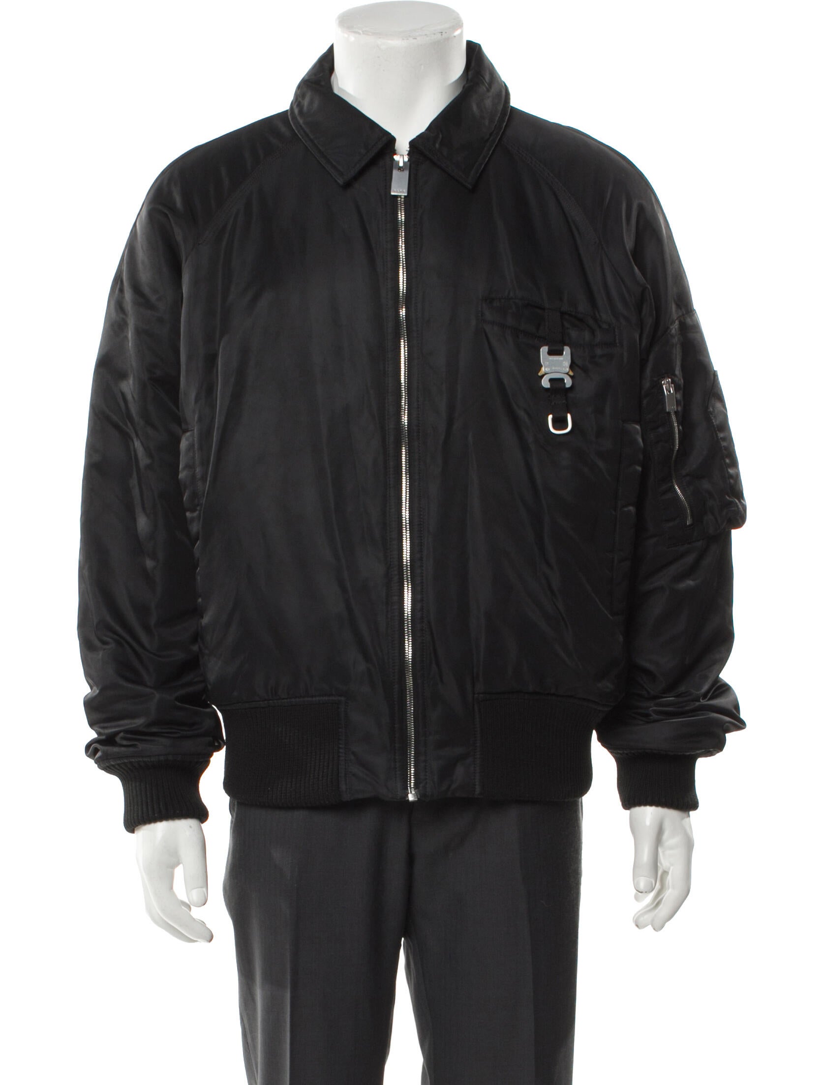 1017 Alyx 9SM Bomber Graphic Print Windbreaker