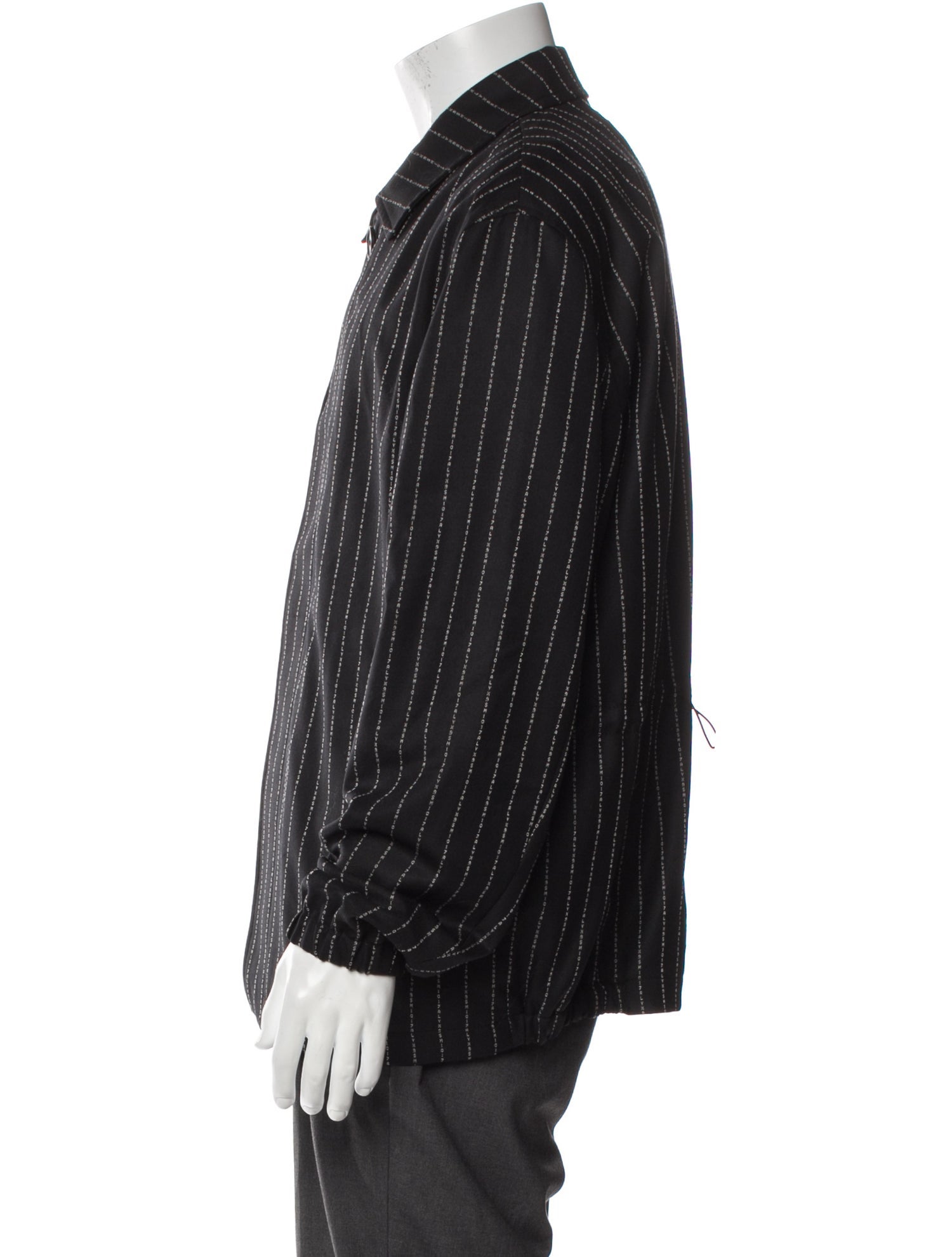 1017 Alyx 9SM Virgin Wool Striped Jacket