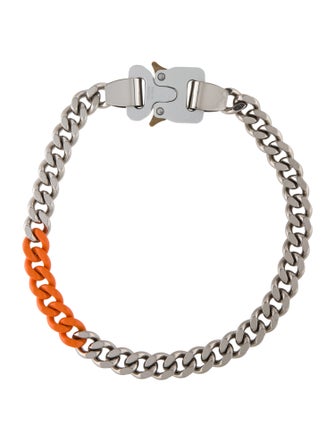1017 Alyx 9SM Enamel Buckle Chain Necklace