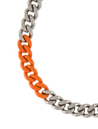 1017 Alyx 9SM Enamel Buckle Chain Necklace