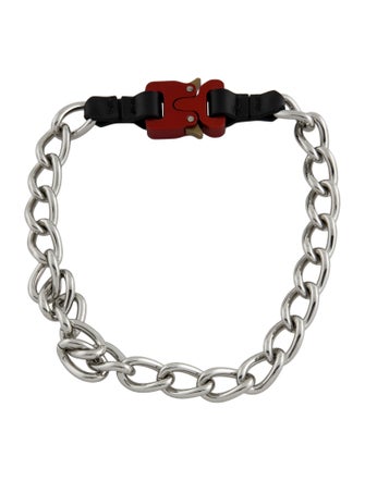 1017 Alyx 9SM Leather Chain Link Necklace