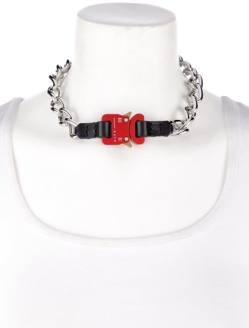 1017 Alyx 9SM Leather Chain Link Necklace
