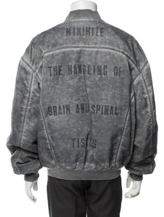 1017 Alyx 9SM Plaid Print Bomber Jacket