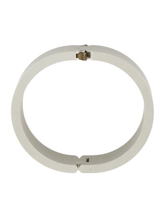 1017 Alyx 9SM "Rollercoaster " Hinged Bangle Bracelet