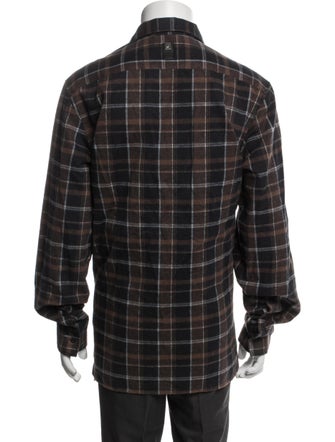 1017 Alyx 9SM Plaid Print Long Sleeve Shirt