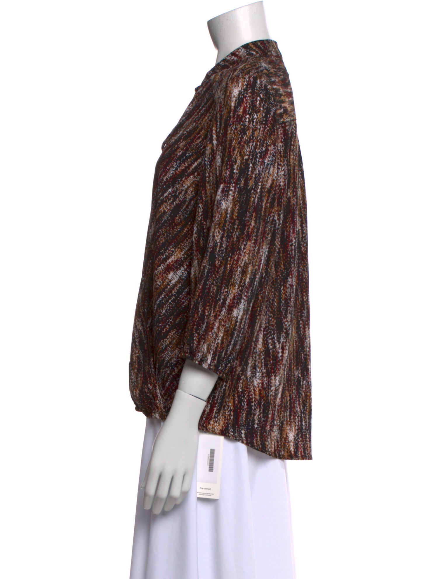 1017 Alyx 9SM Printed V-Neck Blouse