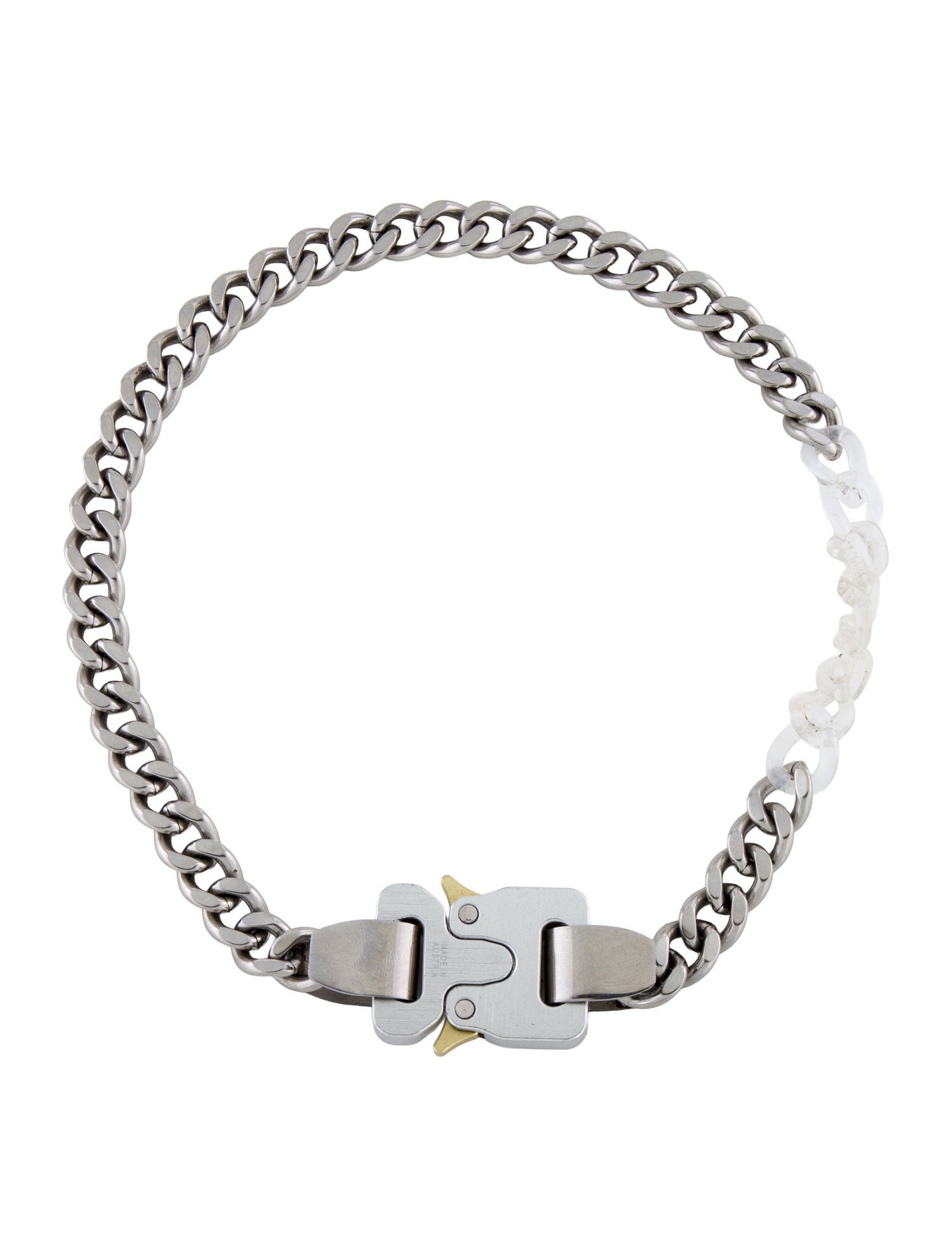 1017 Alyx 9SM Metal And Nylon Chain Necklace