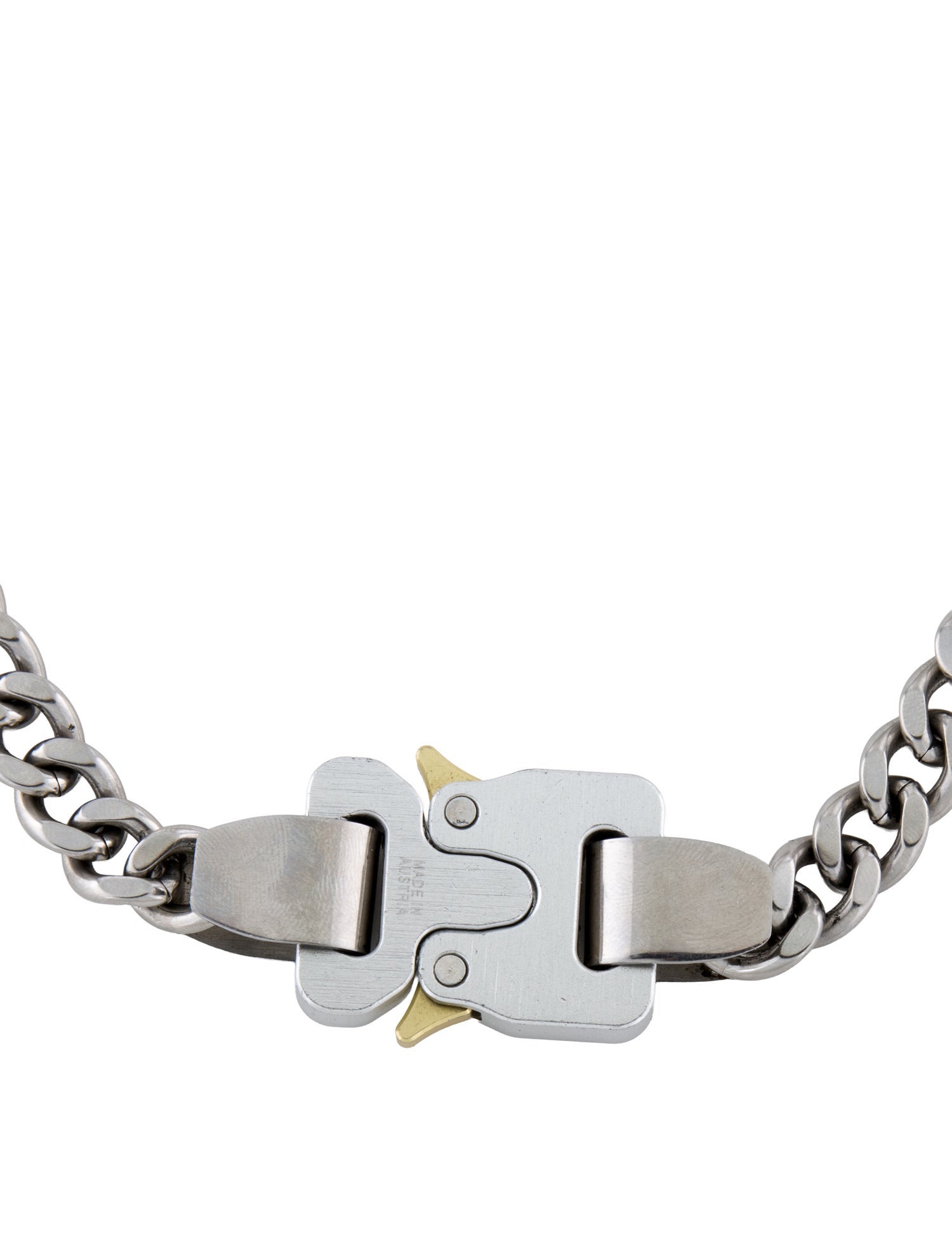 1017 Alyx 9SM Metal And Nylon Chain Necklace