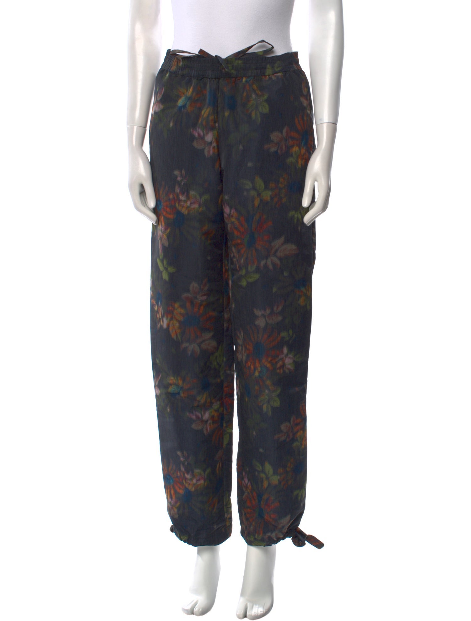 ONE/OF Silk Straight Leg Pants