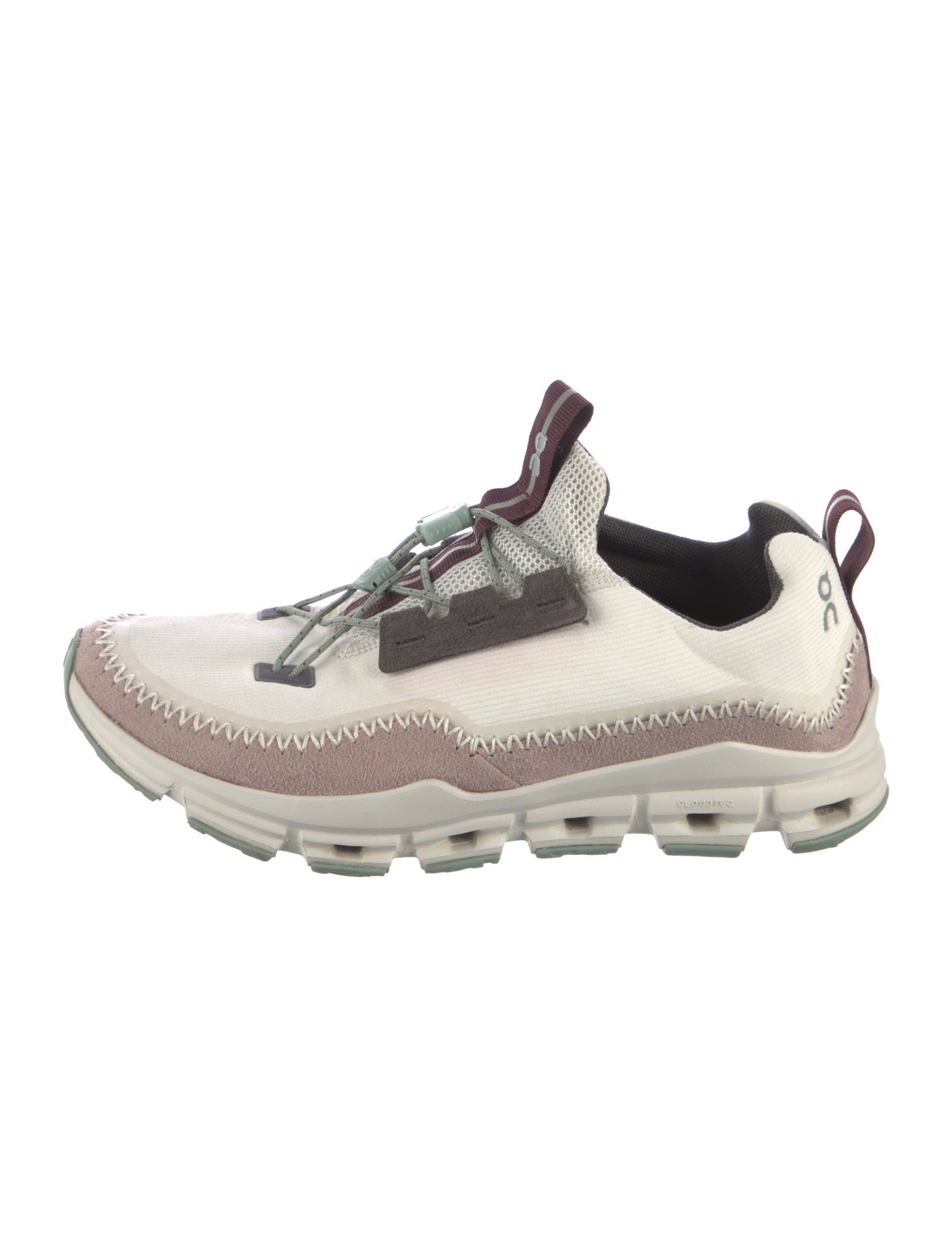 On Printed Mesh Accents Athletic Sneakers