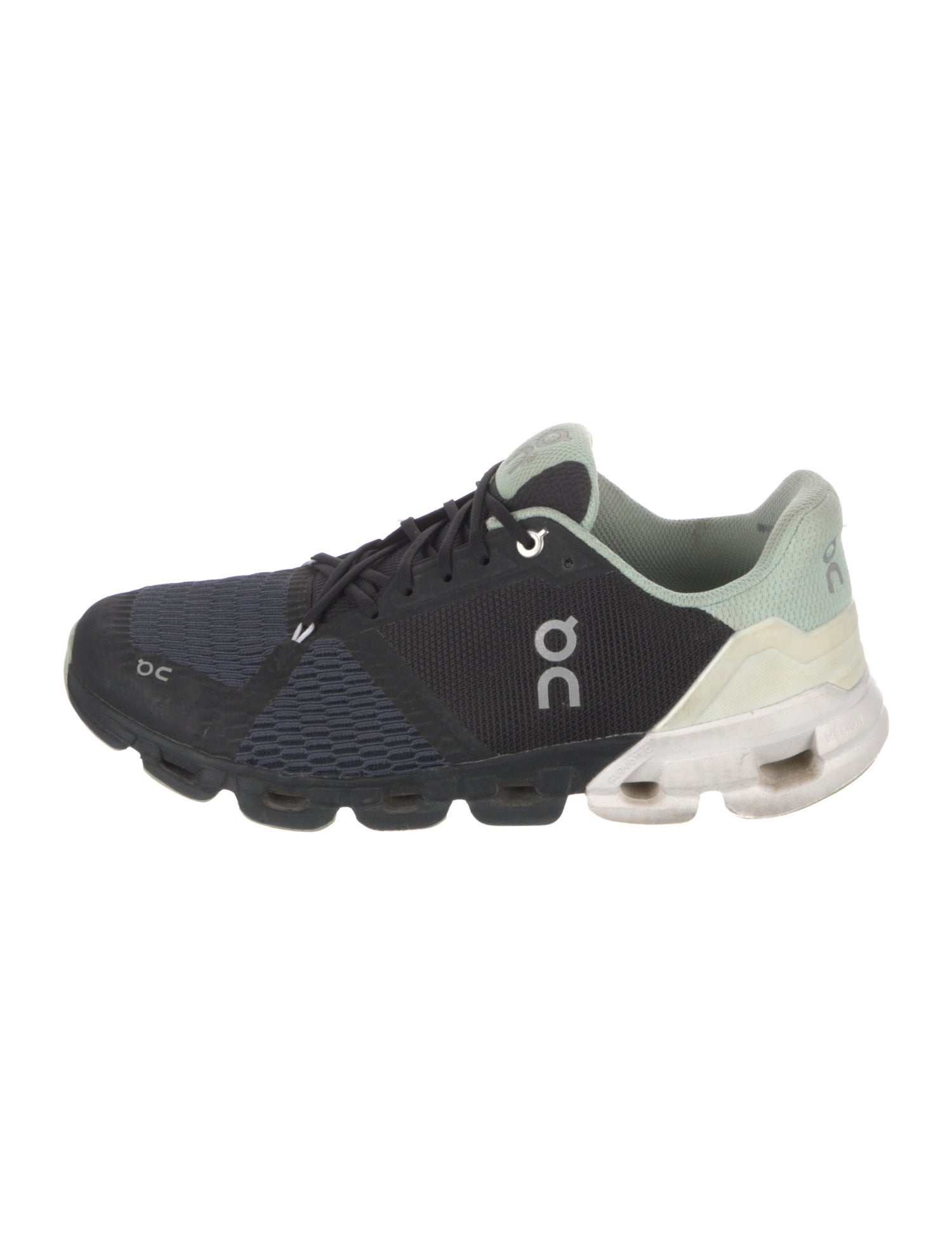 On Mesh Colorblock Pattern Athletic Sneakers