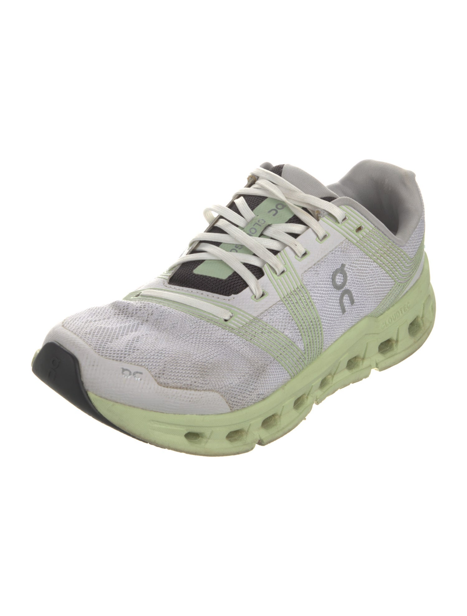 On Mesh Colorblock Pattern Athletic Sneakers