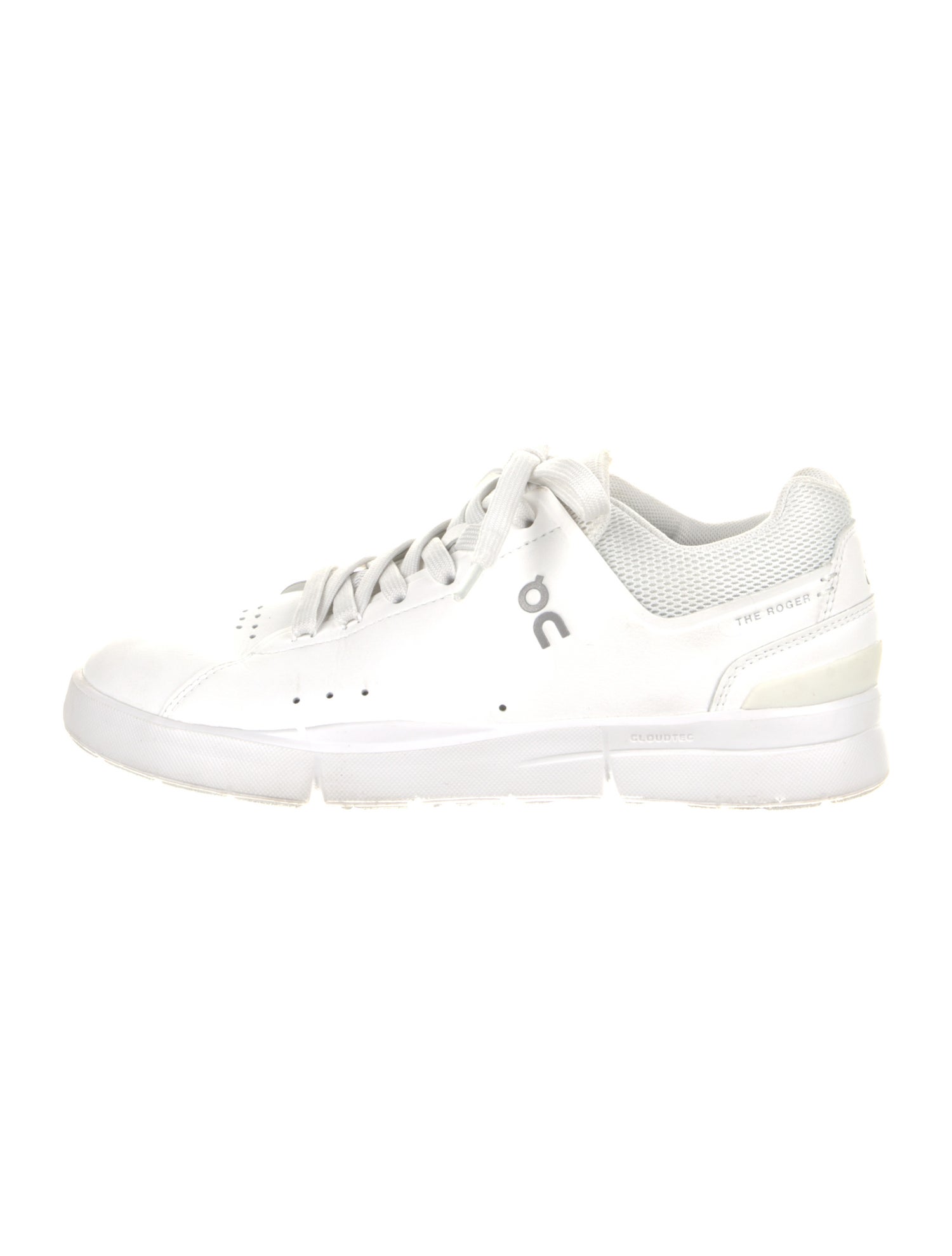 On Leather Mesh Accents Sneakers