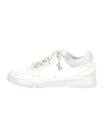On Leather Mesh Accents Sneakers