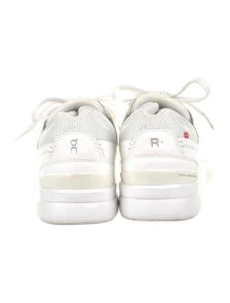 On Leather Mesh Accents Sneakers