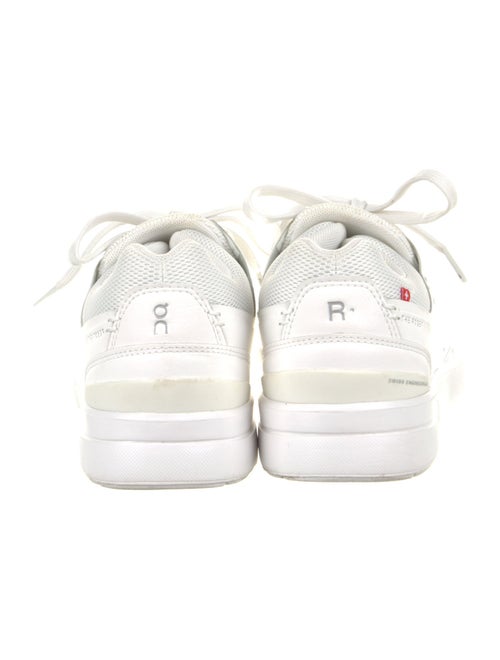 On Leather Mesh Accents Sneakers