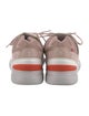 On Leather Colorblock Pattern Sneakers