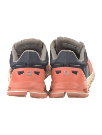 On Mesh Colorblock Pattern Athletic Sneakers