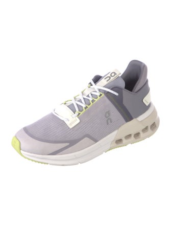On Mesh Colorblock Pattern Athletic Sneakers