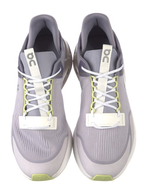 On Mesh Colorblock Pattern Athletic Sneakers